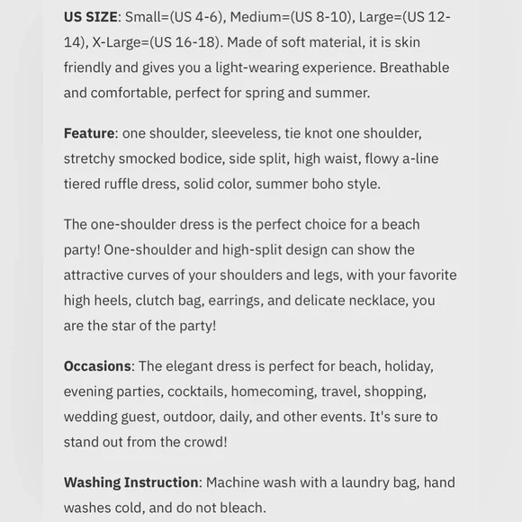 Off The Shoulder Dress Cottagecore Summer Romance Sexy Goddess White Size Small - Picture 14 of 14